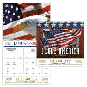 I Love America Calendars