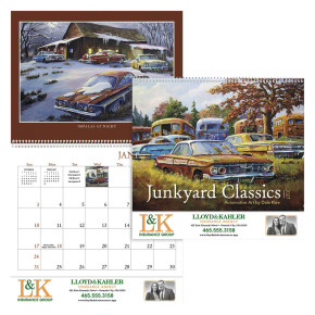 Junkyard Classics by Dale Klee Calendars
