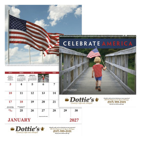 Celebrate America - Spiral Calendars