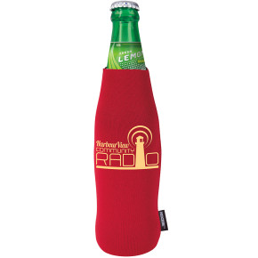 Koozie Bottle Kooler w/ removable Bottle Opener