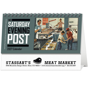 The Saturday Evening Post Desk Calendar