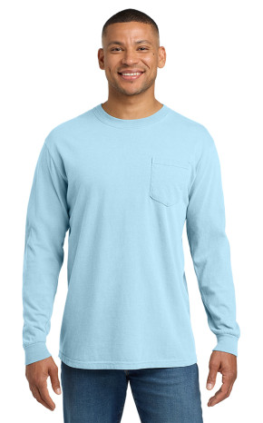 Comfort Colors - Garment-Dyed Heavyweight LS Pocket T-shirts
