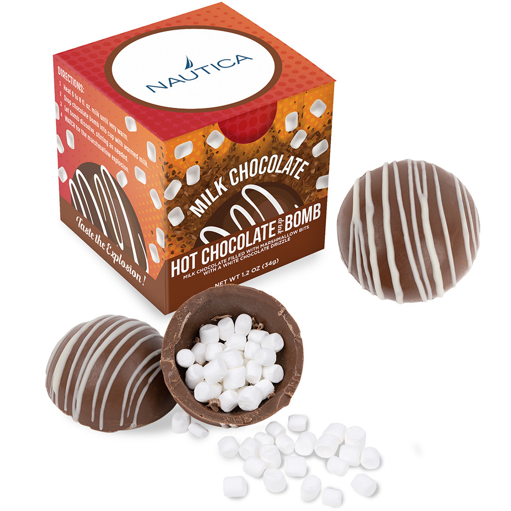 【*ChocoLate Bomb!!】生写真 Custom Hot Chocolate Mix: Branded Beverages | rushIMPRINT