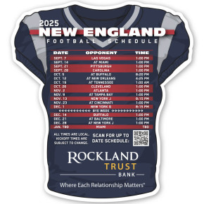 Football Schedule Magnet