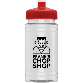 Mini 16 oz. PETE Sports Bottle with Push-Pull Lid