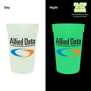 17 oz. Nite Glow Stadium Cup Full Color Digital
