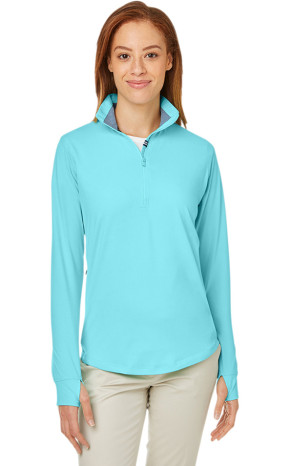 Nautica Ladies' Saltwater Quarter-Zip Pullover