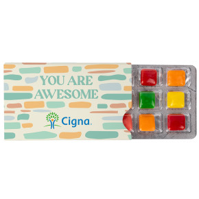 Assorted Chicklet Gum Pack