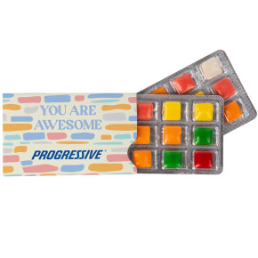 Assorted Chicklet Gum Pack 24pc