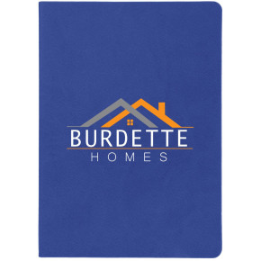 Theo Recycled PU Notebook With Kraft Paper And Sticky Notes