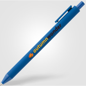 Bloom Recycled Plastic Retractable Soft Touch Pen