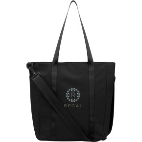 Hudson rPET Leatherette Computer Tote Bag
