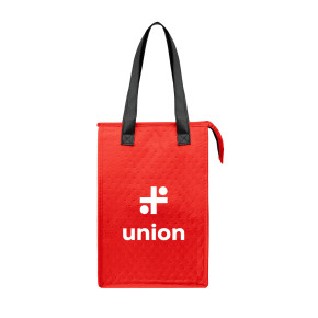 Dimples rPET Non-Woven Cooler Tote Bag