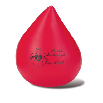 Red Blood Drop Stress Balls