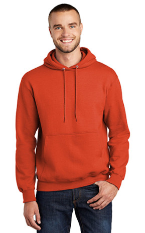 Port & Company 9-Ounce Hooded Sweatshirts - Screen Printed