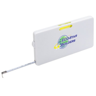 Rectangular Tape Measure with Level