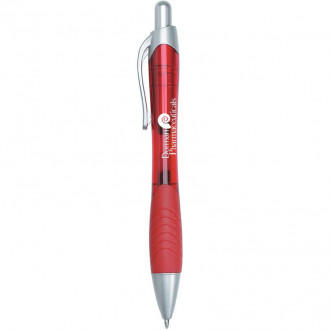 Rio Ball Point Pens with Contoured Rubber Grip