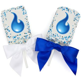 Picture Krispies on Sticks
