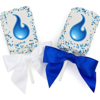 Picture Krispies on Sticks