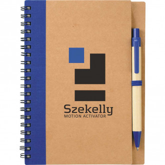 Eco Spiral Notebooks and Pens