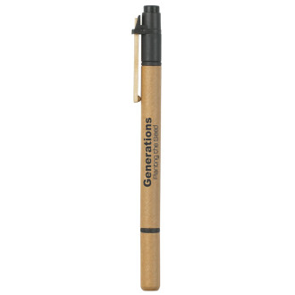 Dual Function Eco-Friendly Pens and Highlighters