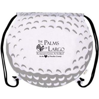 GameTime! Golf Ball Drawstring Backpacks
