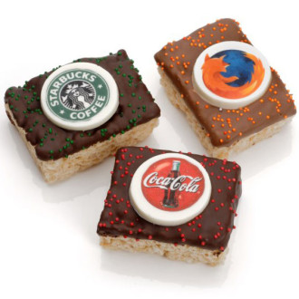 Belgian Chocolate Rice Krispies Icing Picture Treats