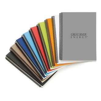 Eco-Friendly 6 x 9 Spiral Bound Notebooks