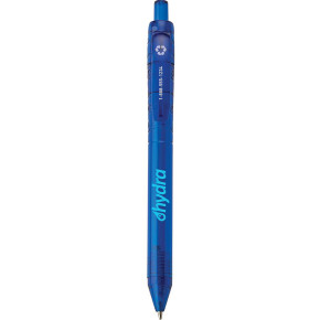 Aqua Push-action Ballpoint Pens