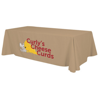 Full Color 8' Economy Table Throw