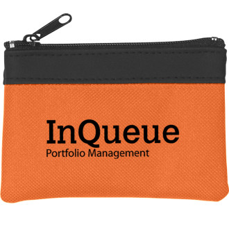 Zippered Opaque Coin Pouches