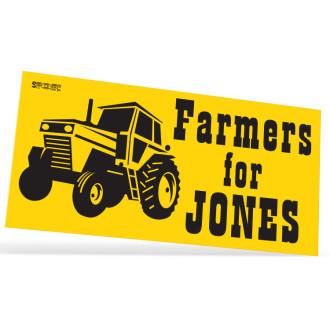 One Day Bumper Stickers - 3.75 x 7.5