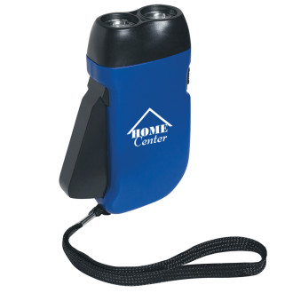 Hand Squeeze Flashlights With Wrist Band