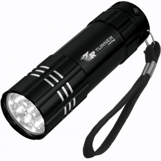 Aluminum LED Flashlights with Strap
