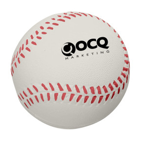 Baseball Stress Relievers - White