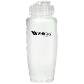 30 oz. Poly-Clear Gripper Bottles