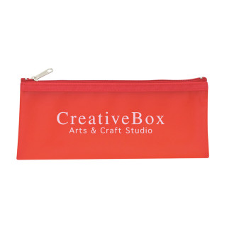 Frosted Zippered Pencil Cases