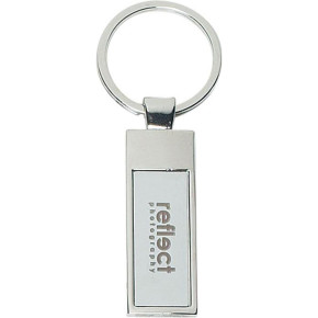 Rectangle Metal Key Tags