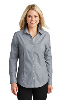 Port Authority Women's Crosshatch Easy Care Shirts