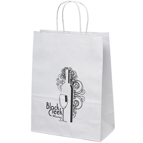 Personalised paper bags for business best sale