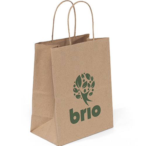 Custom Paper Bag with Printed Logos rushIMPRINT