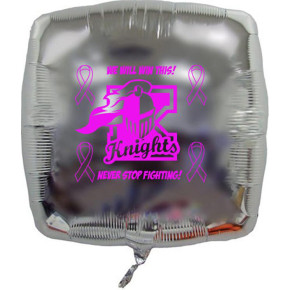 Square Helium Saver Foil Balloon 22