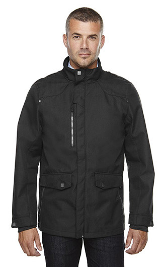 Uptown Men's 3-Layer Lights Bonded City Soft Shell Jacket
