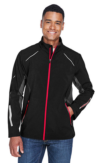Pursuit Men's 3-Layer Lights Bonded Hybrid Soft Shell Jackets