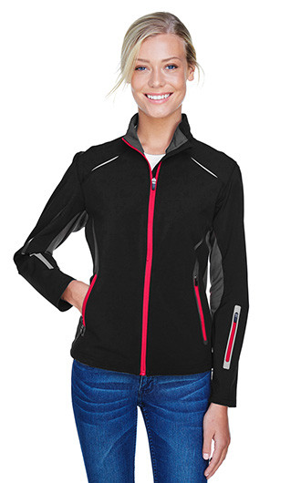 Pursuit Women's 3-Layer Lights Bonded Hybrid Soft Shell Jackets