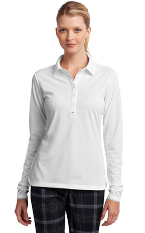 Nike Women's Long Sleeve Dri-FIT Stretch Tech Polo