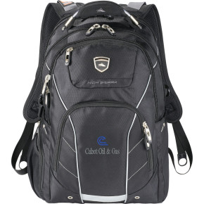 High Sierra Elite Fly-By Compu-Backpacks Embroidered