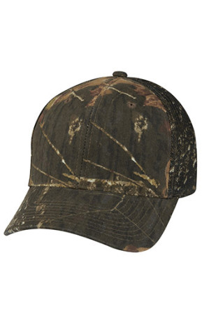 Hunter's Retreat Mesh Back Camouflage Caps