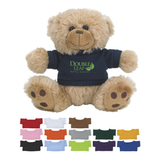 Plush Big Paw Bear with Shirts 6