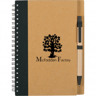 Eco Spiral Notebooks & Pens